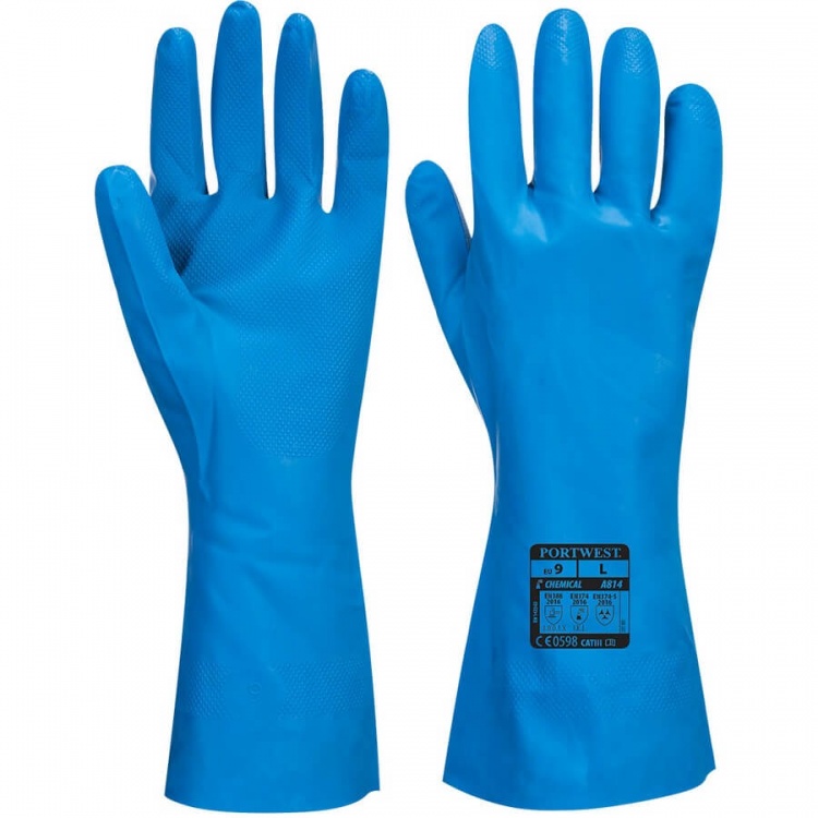 Portwest A814 Food Approved Nitrile Gauntlet